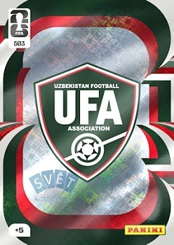 Team Crest Uzbekistan Panini FIFA World Cup 2026 Adrenalyn XL Team Crest #503